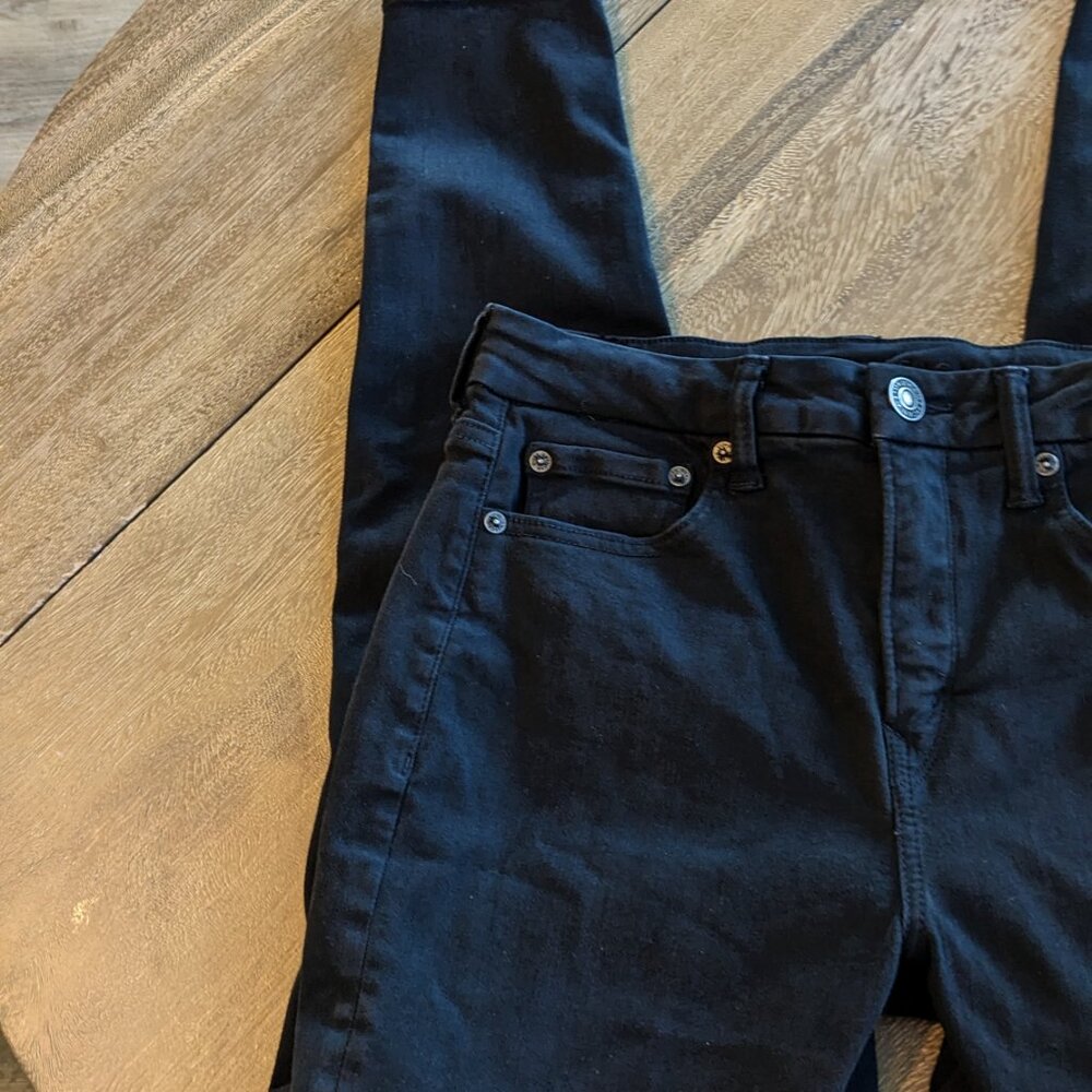 American Eagle, Solid Black Next Level Premium Cu… - image 4